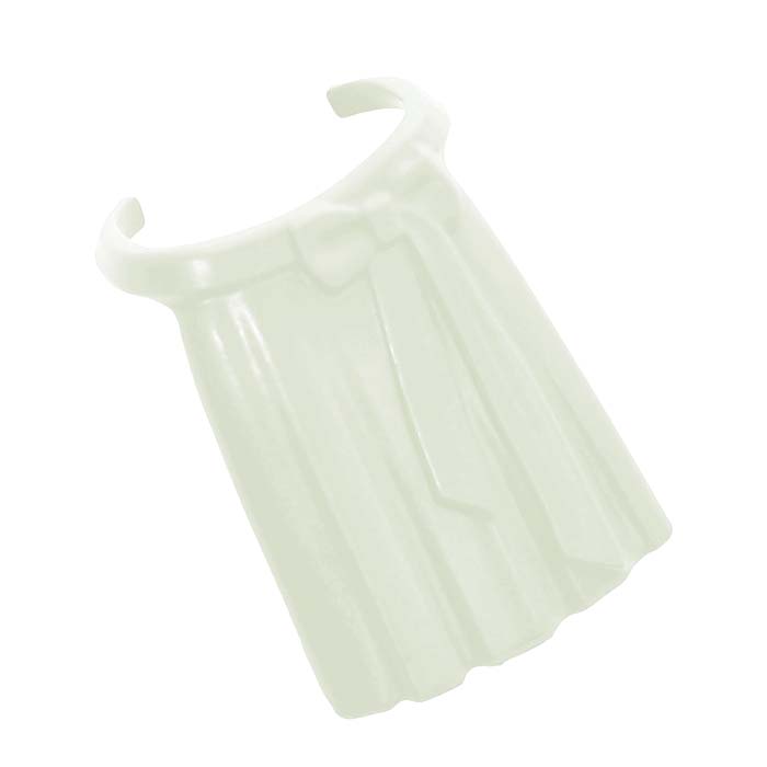 Playmobil Keuken Schort met strik Wit