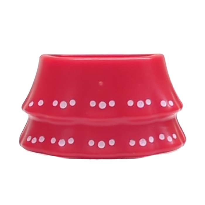 Playmobil Kleding Ruffels Rokje 2-dlg Rood met witte Stippen