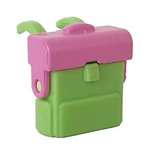 Playmobil Schooltas roze groen