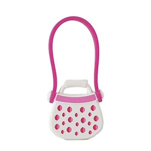 Playmobil Koffer Dames tas Paarse stippen met Hengsel