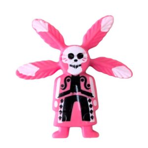 Speelgoed Rode Indiaan pop –  kind met roelstoel – Indianen knuffel popje (kopie)