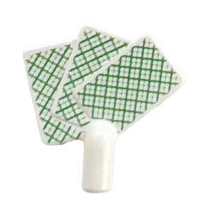 Set Van Drie Kaarten Op Stok