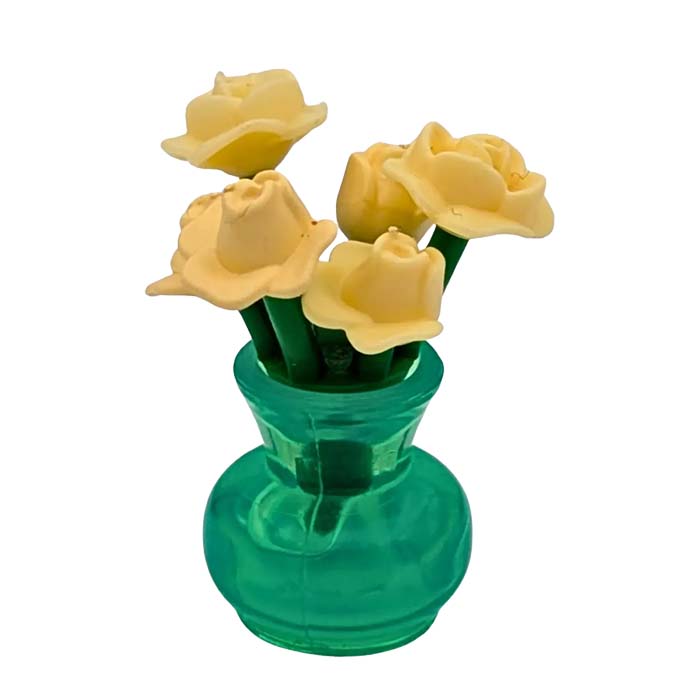 Playmobil Vaas met Bloemen – Zachte Geelgloed