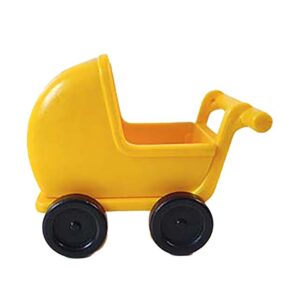 Speelgoed Kinderwagen Geel