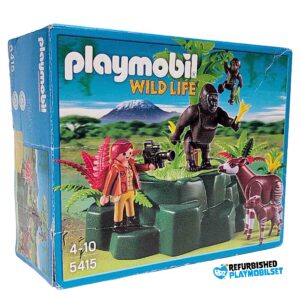 Playmobil 5415, 5273 Gorilla`s en Okapi`s - Incl. Doos