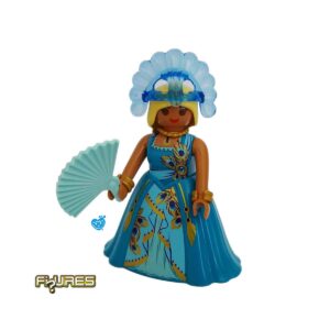 Playmobil Figures Serie 21 Prinses in Azuur Blauwe Jurk