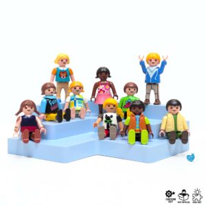 Playmobil Kids op de schoolfoto