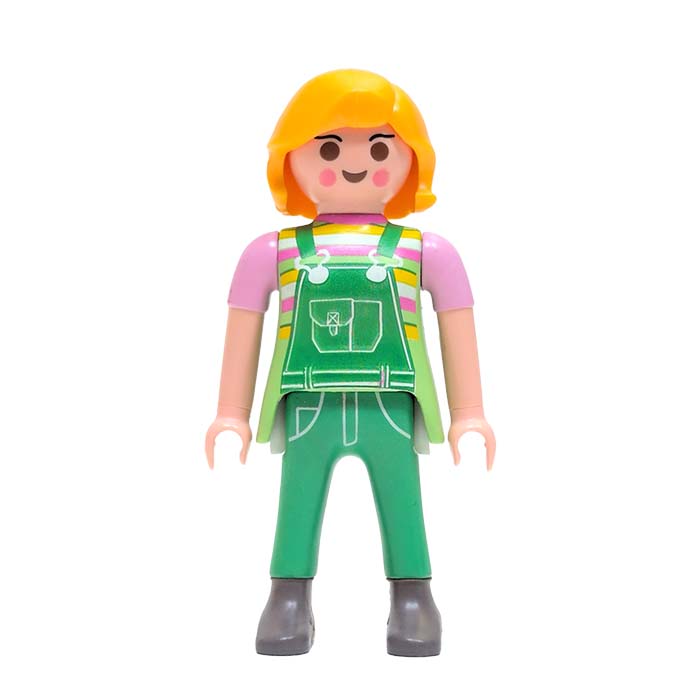 Playmobil Vrouw Zwemster in groen badpak
