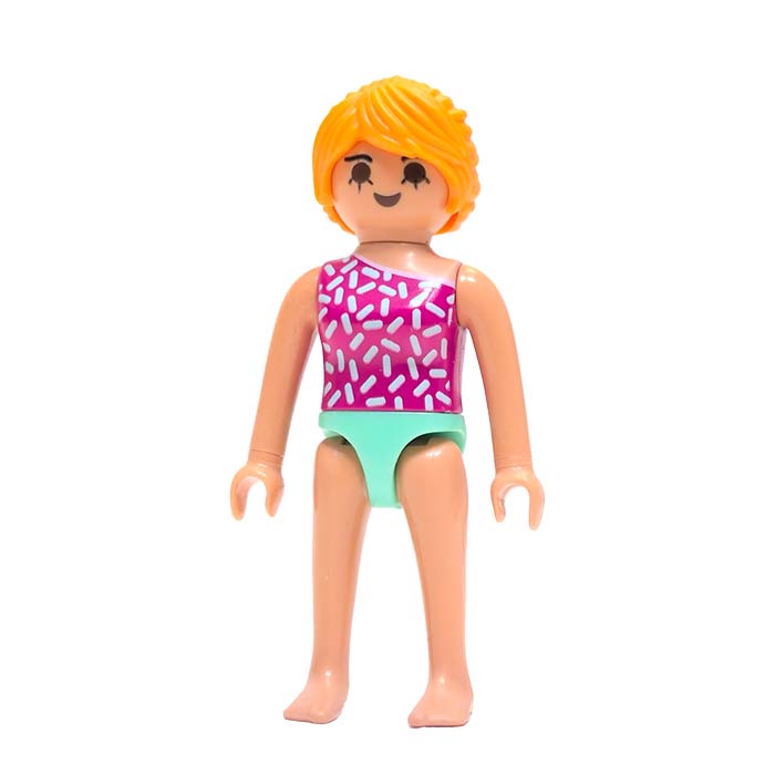 Playmobil Vrouw Sportieve Vhinese Dame in hoodie