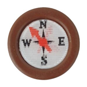 School Onderdelen – 25 Kompas Bruin