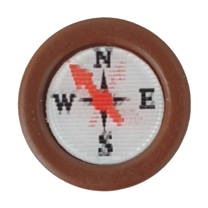 School Onderdelen – 25 Kompas Bruin