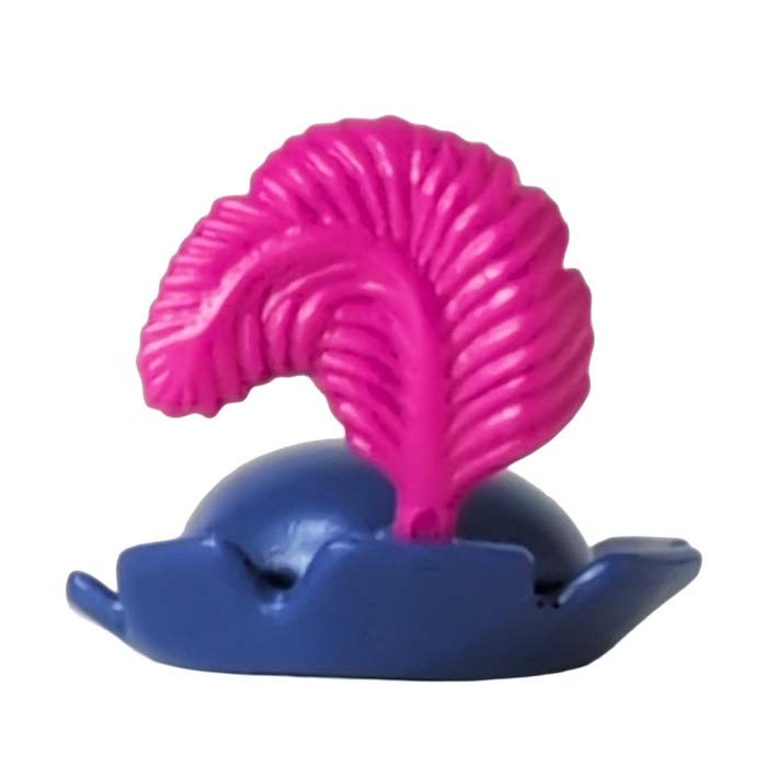 Hoed Zwarte Piet met gekleurde veer