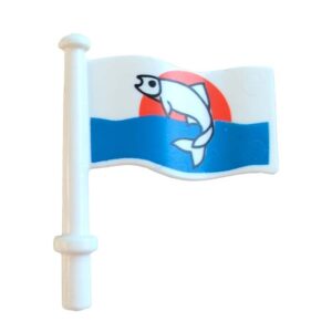 Playmobil Vlag (kan ook op stoomboot)