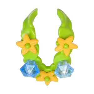 Playmobil ketting met blauwe Diamanten, Hawaï Bloemenketting