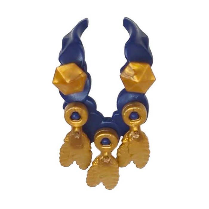 Playmobil Goudkleurige ketting met paarse steen