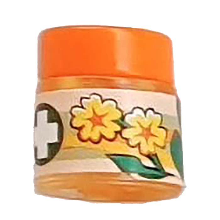 8230 Oranje Pot Met Medicijnen Sticker