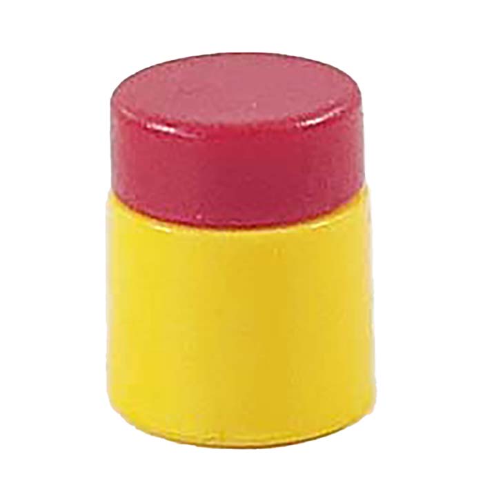 8230 Verfpot Geel Rood