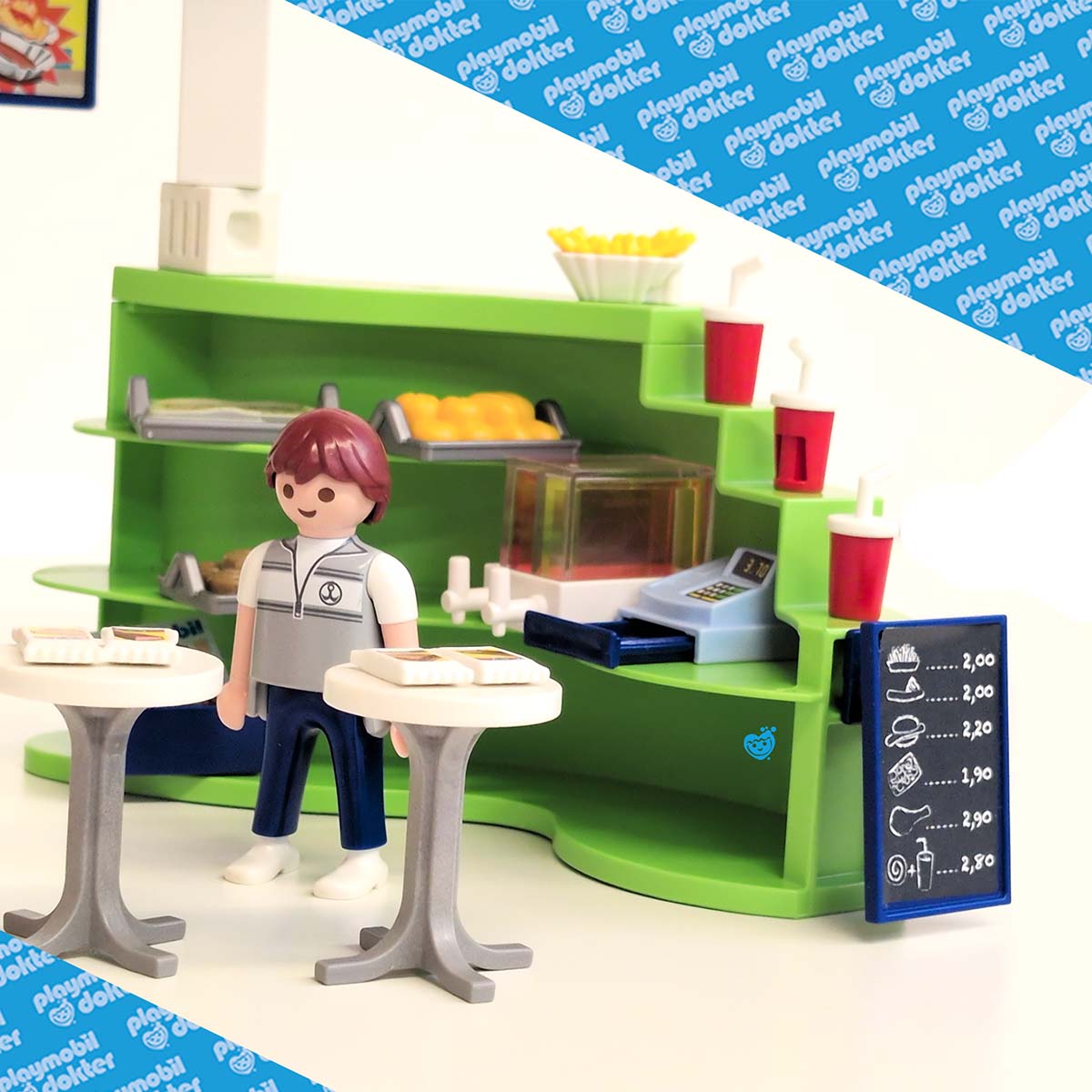 Playmobil 6672 Winkel met snackbar - Afbeelding 5