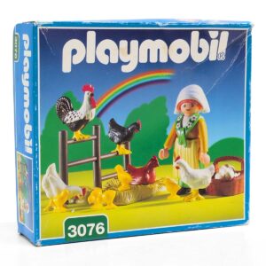 Playmobil 3076 Dame Met Kippen – Incl. Doos
