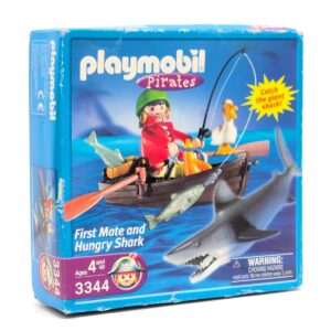 Playmobil 3344 Eerste stuurman en hongerige haai - Incl. Doos
