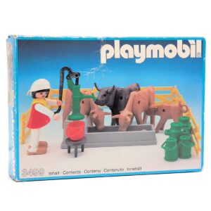 Playmobil 3499 Melkmeisje met koeien - Incl. Doos