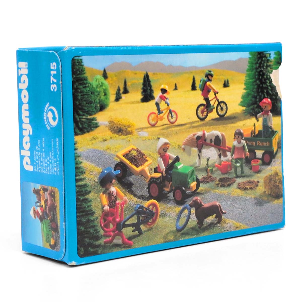 Playmobil 3715 Jongen Met Tractor En Honden - Incl. Doos - Afbeelding 5