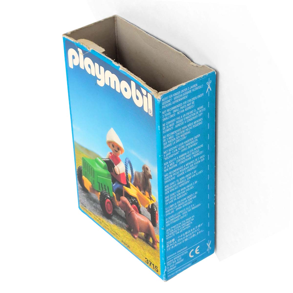 Playmobil 3715 Jongen Met Tractor En Honden - Incl. Doos - Afbeelding 4