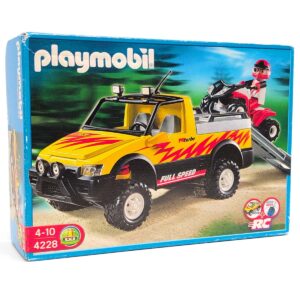 Playmobil 4228 Pick Up met Quad - Incl. Doos