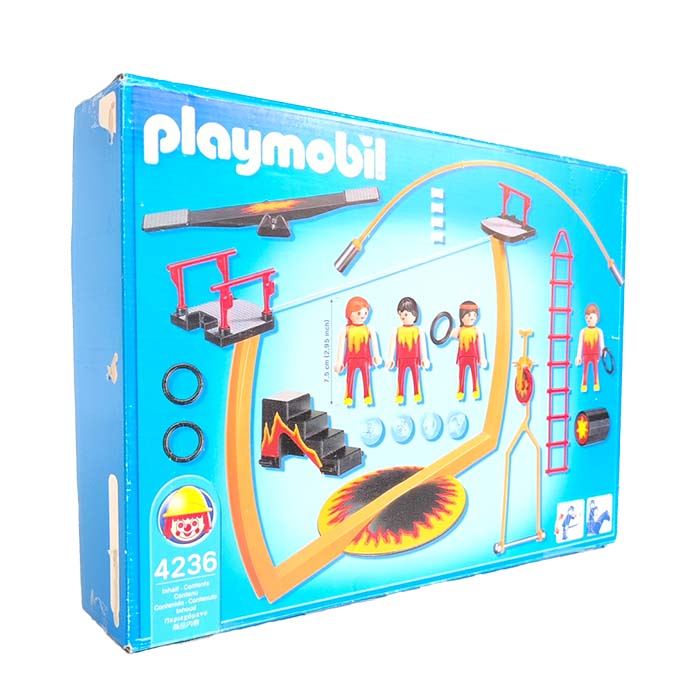 Playmobil 4236 Circus Acrobaten - Incl Doos - Afbeelding 2