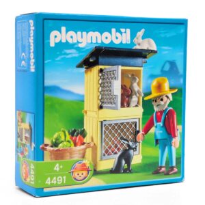 Playmobil 4491 Opa bij Konijnenhok - Incl Doos