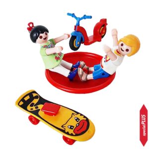 Playmobil 4764 Kinderen Met Step En Skateboard