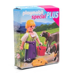 Playmobil 4778 Boerin met kalfjes - Nieuw In Doos Versie 1