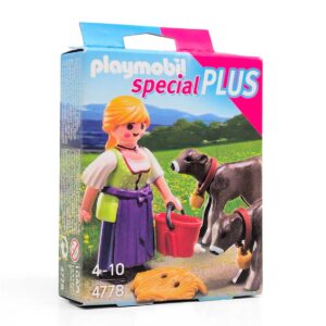Playmobil 4778 Boerin met kalfjes - Nieuw In Doos Versie 2