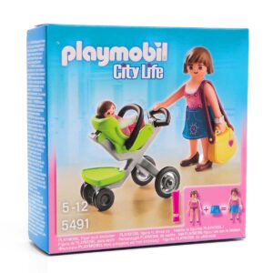 Playmobil 5491 Moeder met kinderwagen Incl. Doos