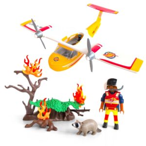 Playmobil Brand Blus Vliegtuig