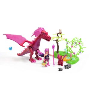 Playmobil 9134 Drakenhoeder Met Rode Draak