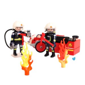 Playmobil 9468 Brandweerteam met waterpomp