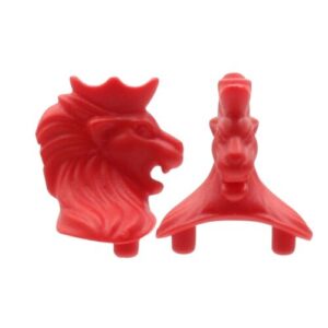 Playmobil Veer voor helm, Leeuw Rood
