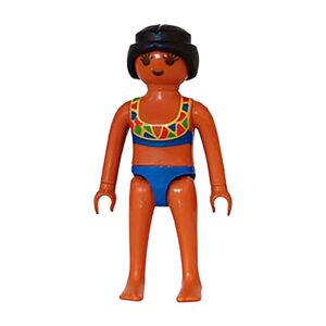 Playmobil Gebruinde Dame in Strandkleding Bikini