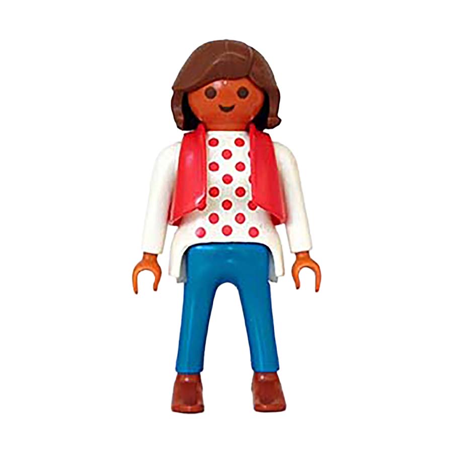 Playmobil Donkere Dame in bolletjestrui
