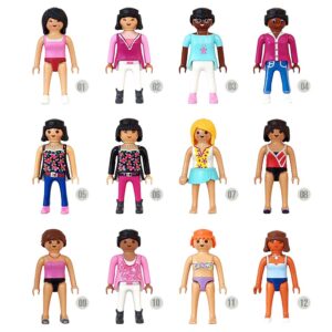 Playmobil Poppetje Etnische Dame Buitenlandse Donkere Vrouw