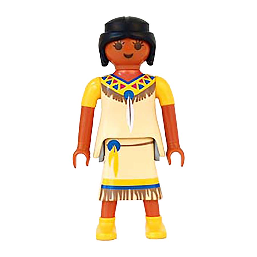 Playmobil Indianen, Familie, Gezin, Opperhoofd, Kindjes