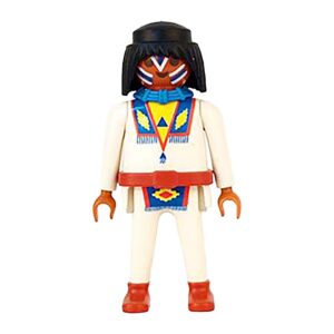 Playmobil Indianen, Familie, Gezin, Opperhoofd, Kindjes