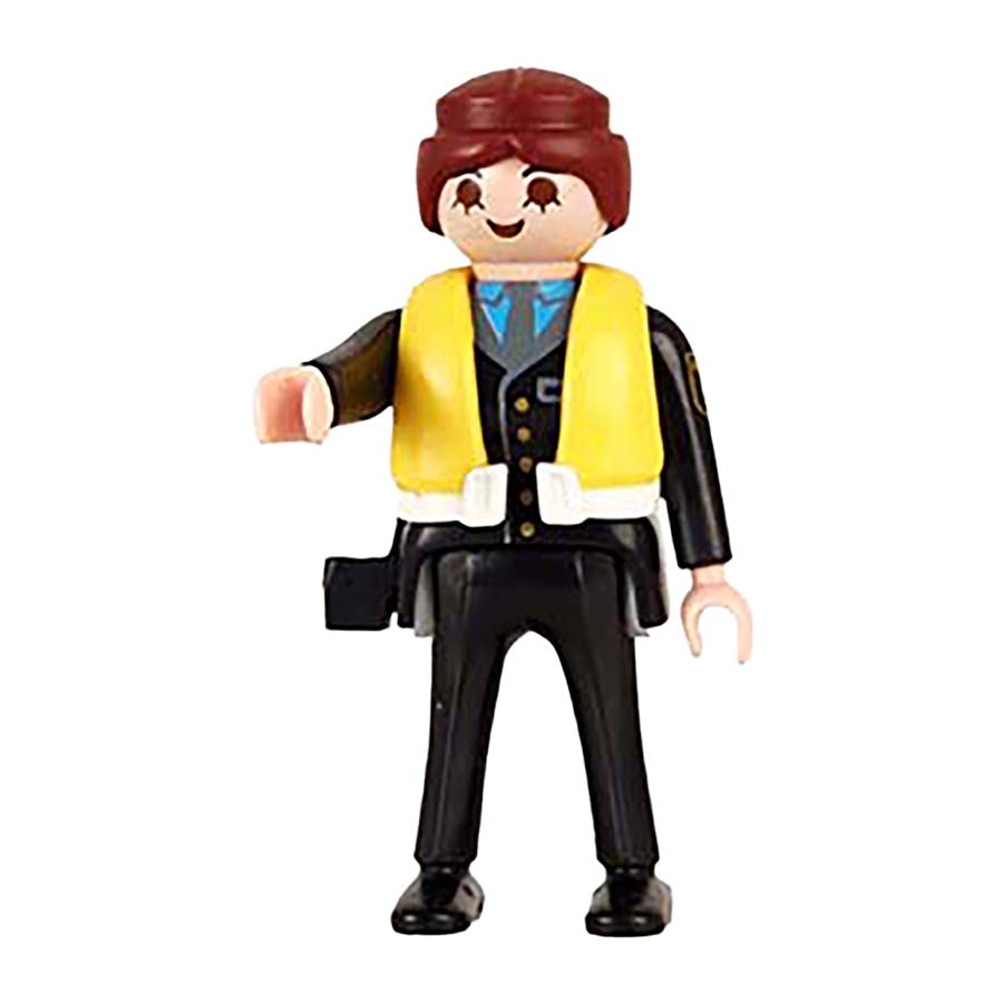 Playmobil Vrouwlijke Agente met reddingsvest en. holster