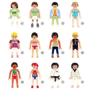 Playmobil Poppetje Duikster, Beach Girl, Fit Girl, Badpak, Pyjama, Kinderjuf
