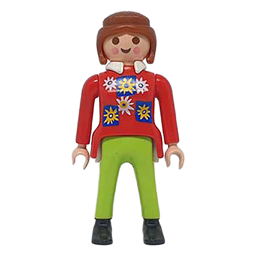 Playmobil Oma in haar favoriete rode trui