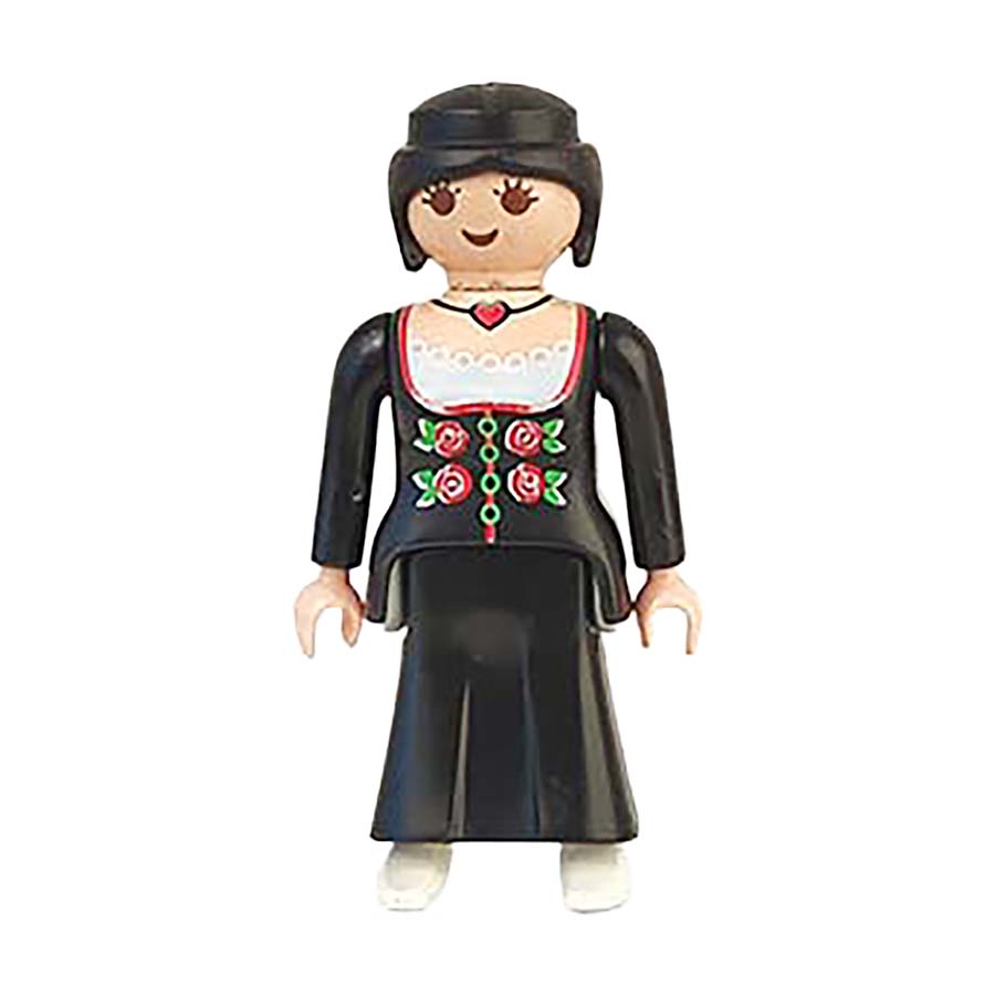 Playmobil Bloemenmeisje, Sexy Ondergoed, Gymnast, Wandelmaatje, Stoer wijf, rijstboerin, Zwitserse