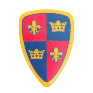 Playmobil Rood-Blauw Koningsschild met Kronen