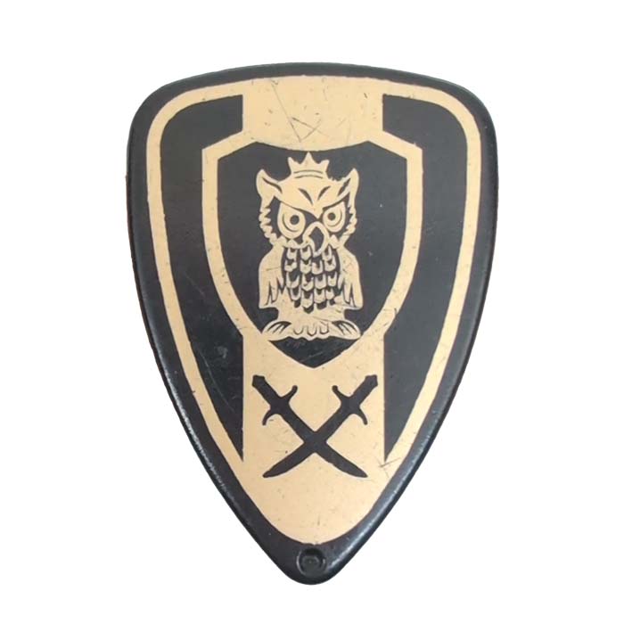 Playmobil Uil op Zwart Schild