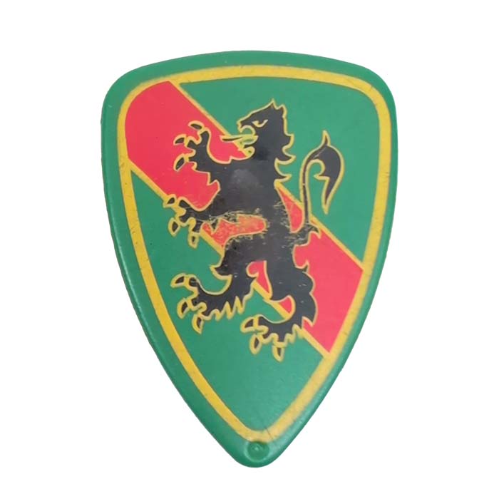 Playmobil Groen Schild met Zwarte Leeuw